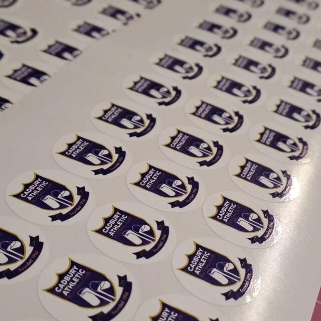Stickers ready to go!